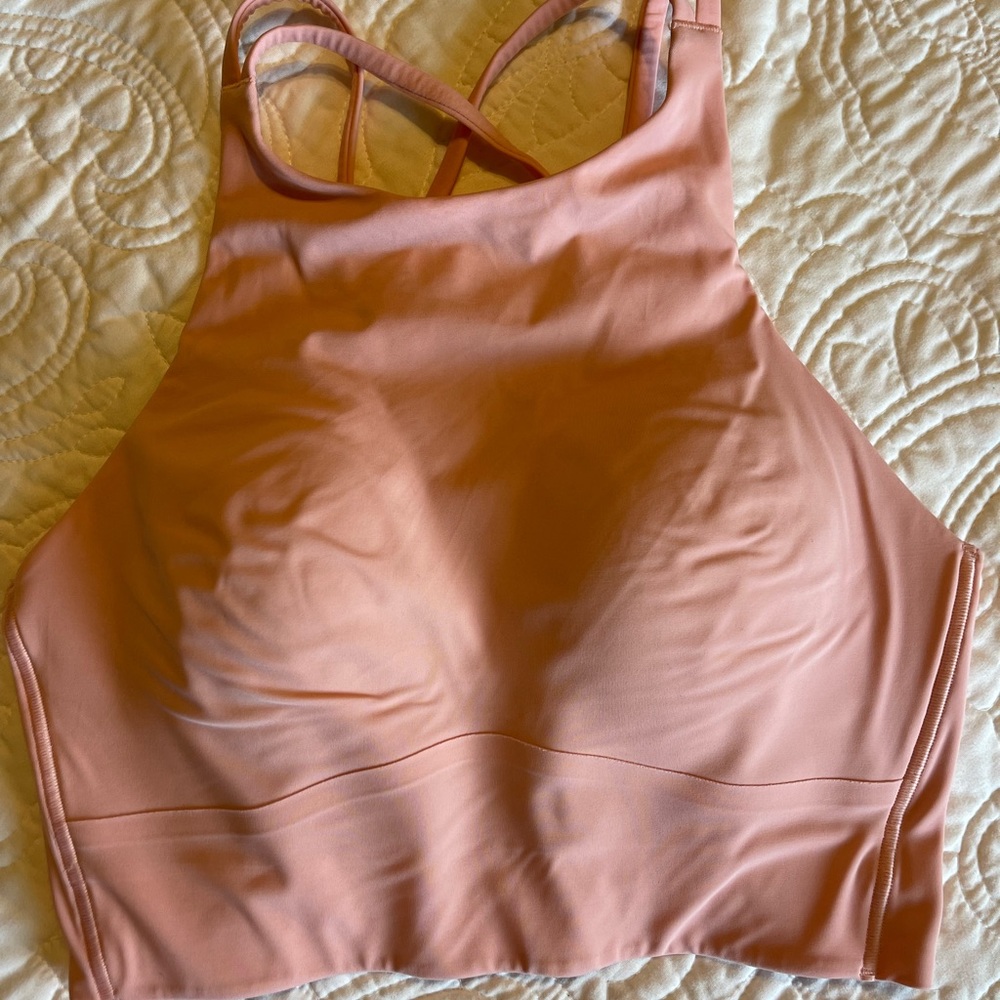 lululemon like a cloud high-neck longline bra